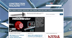 Desktop Screenshot of constructionmagnet.com